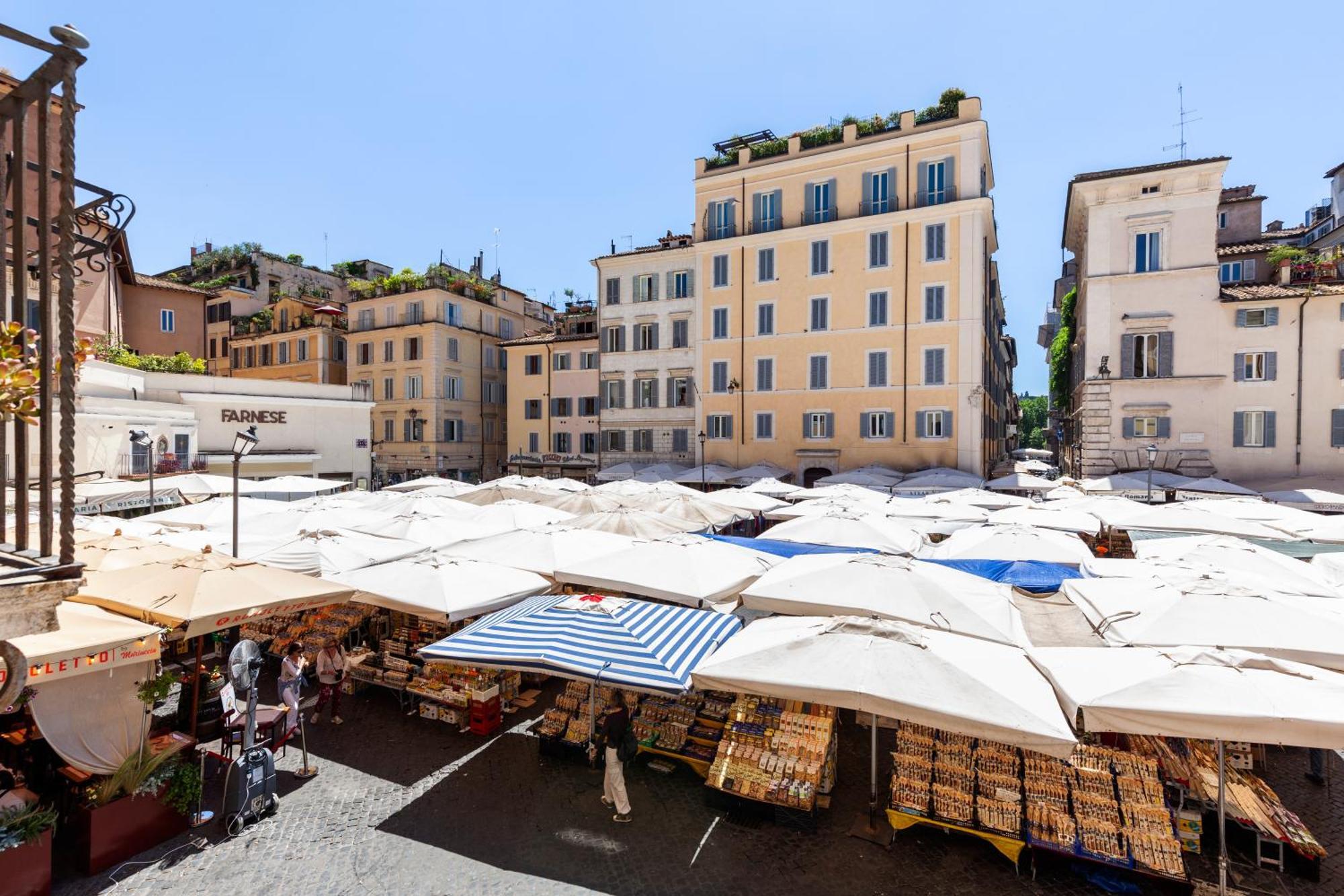 Campo Dei Fiori Elite Luxury For 10 Guests Apartment Rome Luaran gambar